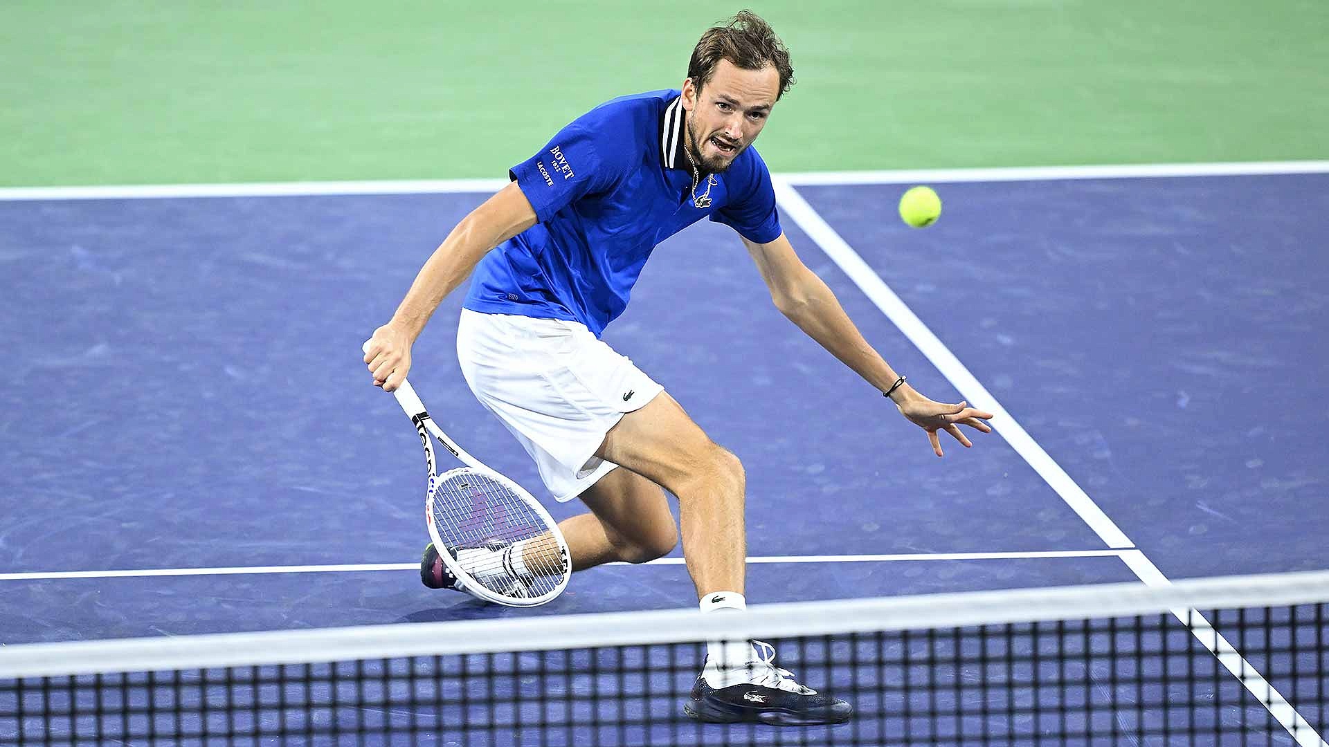 Прошлогодний победитель Даниил Медведев успешно провел первый матч на турнире в Майами 
