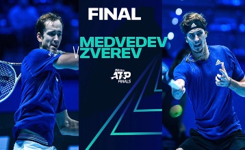 Даниил Медведев - в финале третьего в своей карьере Итогового турнира