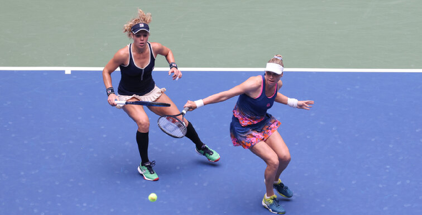 Вера Звонарева и Лаура Зигемунд сыграют в четвертьфинале парного турнира "US Open"