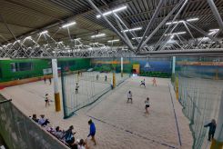 Первый турнир недели пляжного тенниса завершился в Москве