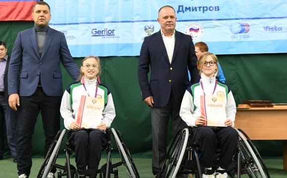 Завершилось Первенство России по теннису на колясках
