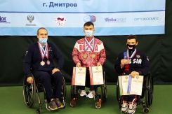 Завершился Чемпионат России по теннису на колясках