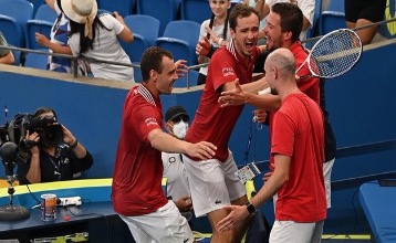 Российская команда в полуфинале ATP Cup!