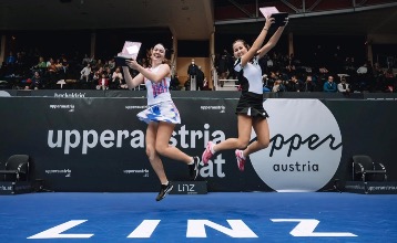Натела Дзаламидзе и Камилла Рахимова – чемпионки парного турнира в Линце