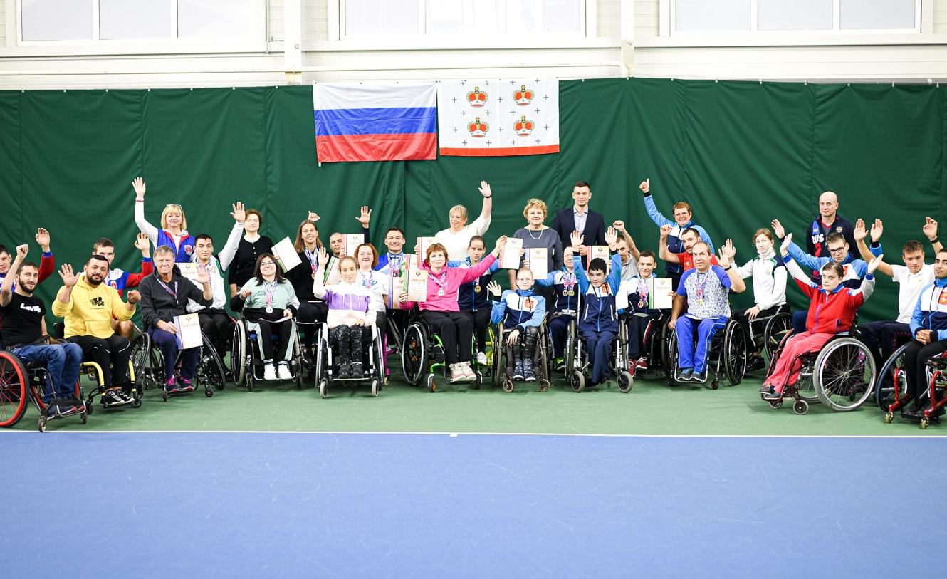 Прошел Чемпионат России по теннису на колясках