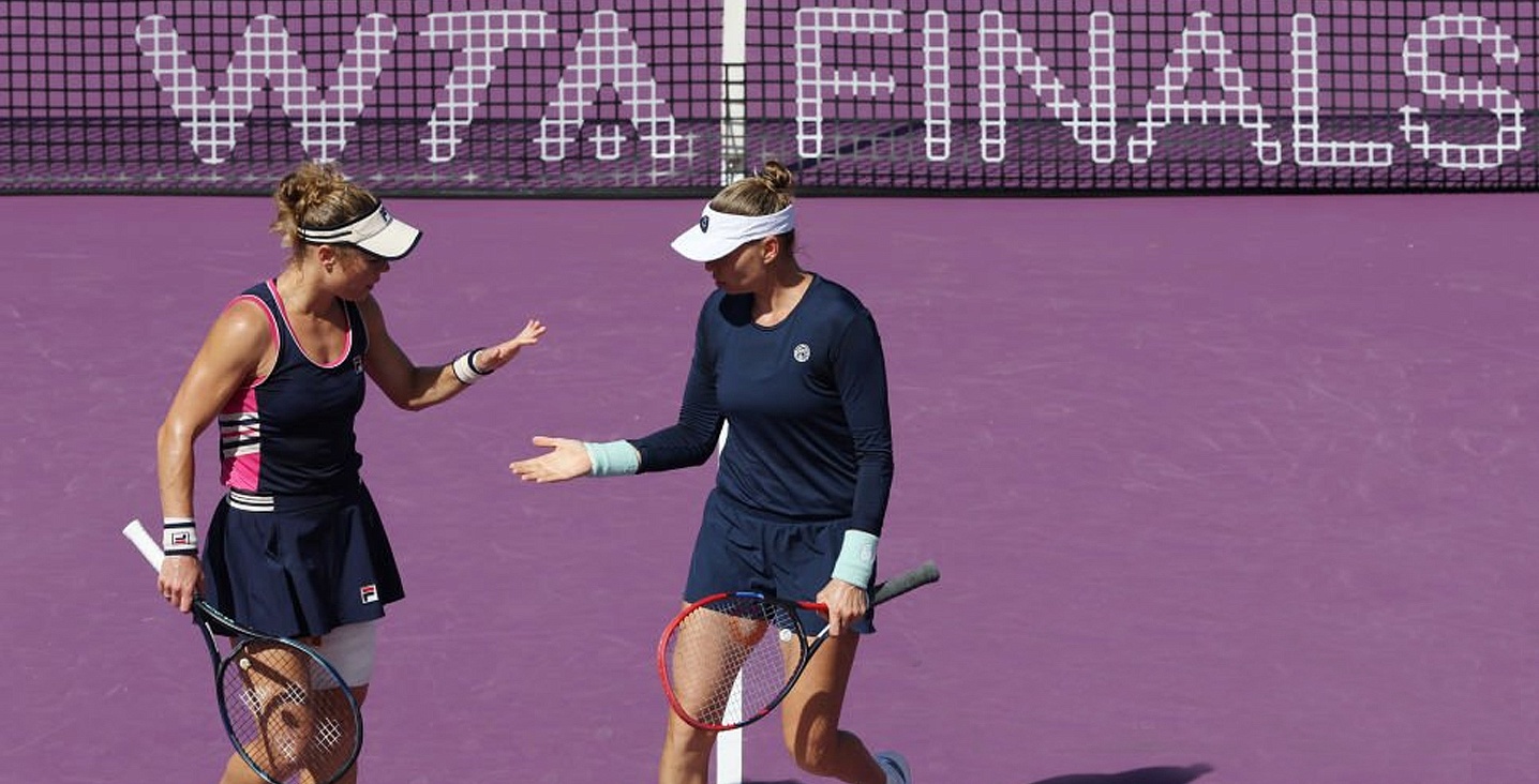 Вера Звонарева и Лаура Зигемунд выиграли в парном разряде итоговый турнир WTA в Канкуне!