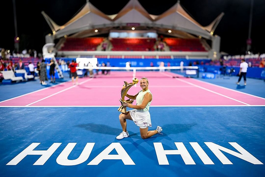 Диана Шнайдер - победительница турнира WTA 250 в Хуа Хине
