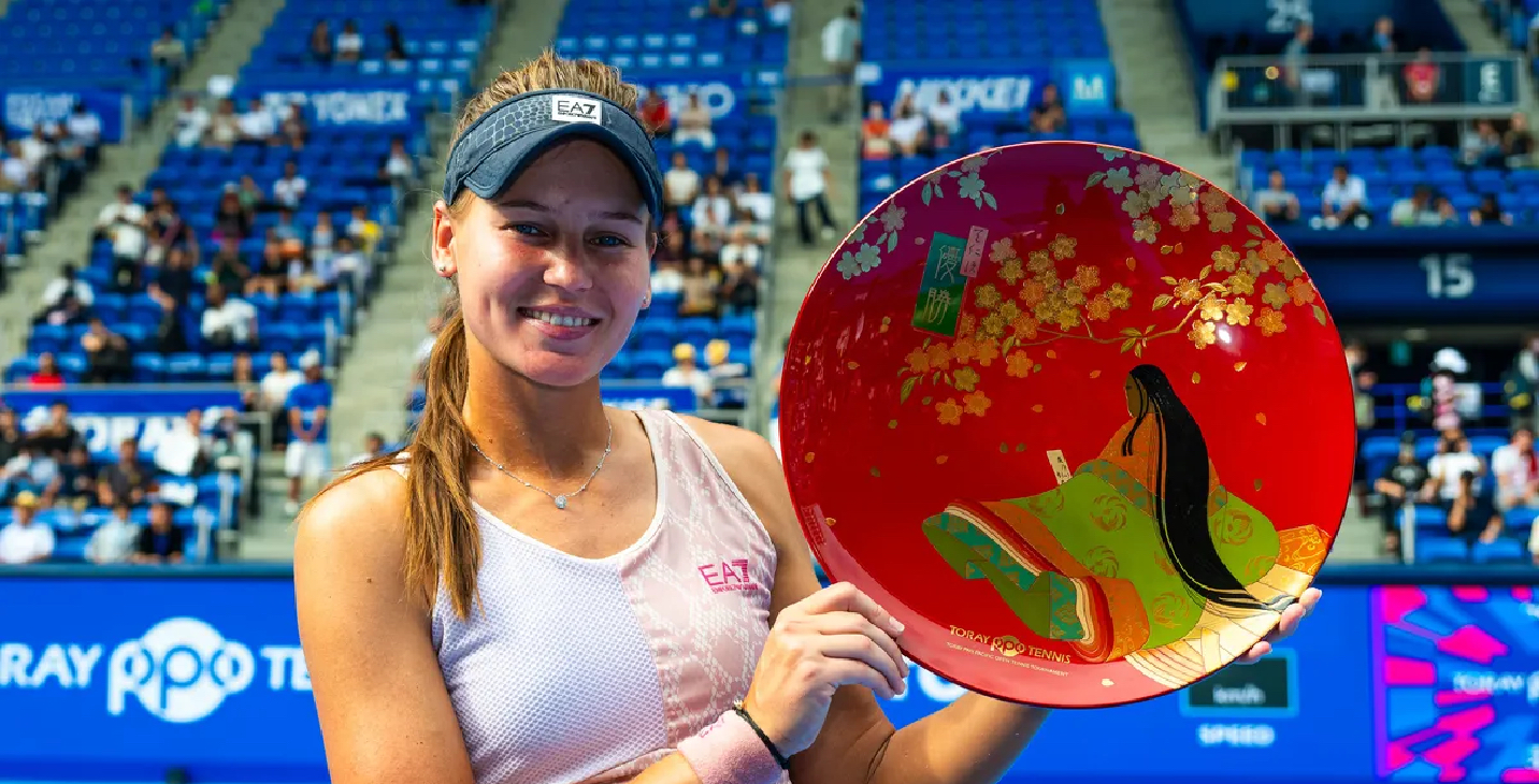 Вероника Кудерметова завоевала титул на турнире WTA 500 в Токио